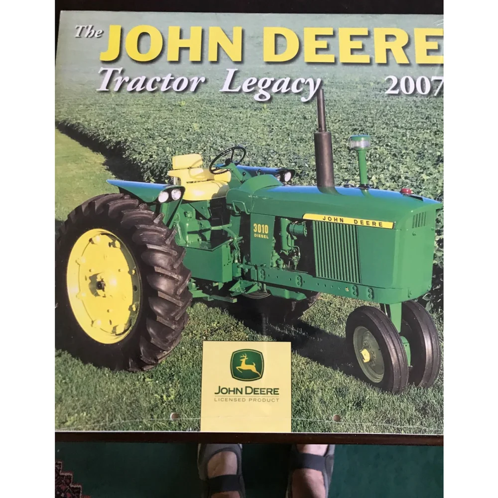 John Deere Tractor Legacy 2007 Calendar